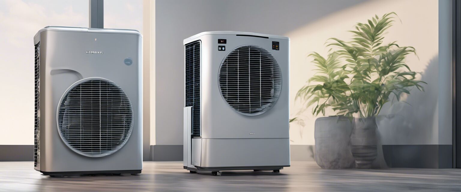 Dual Hose Portable Air Conditioner Features